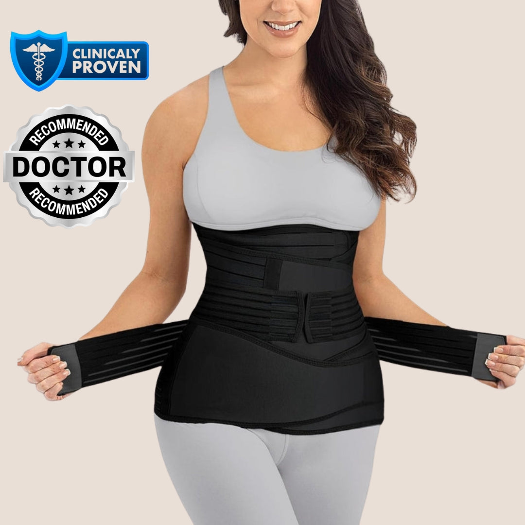 Upyogaa 3-in-1 Postpartum Belly Band – Abdominal Belt for Post-Pregnancy Recovery 1 Year Warranty