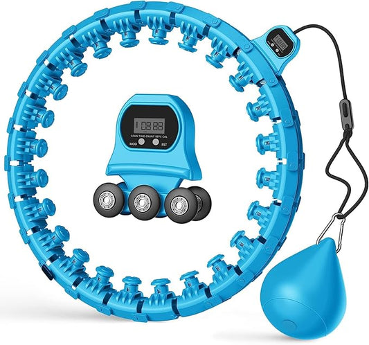 Cardio Training Hula Hoop with timer | 1 Year Warranty