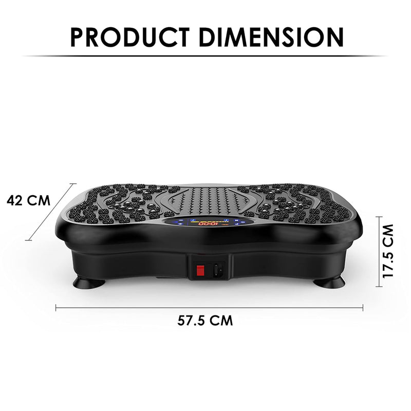 Upyogaa Vibration Plate | Fitness Platform Exercise Machine | Vibrating Lymphatic Drainage Shaking | Full Body Shaker Workout Vibrate Stand Shake Board | Sport Gym for Weight Loss Fat Burner for Women Men