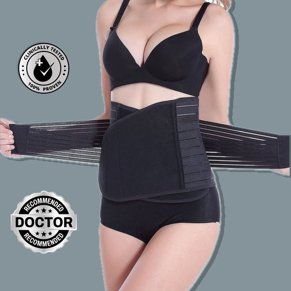 Upyogaa 3-in-1 Postpartum Belly Band – Abdominal Belt for Post-Pregnancy Recovery 1 Year Warranty