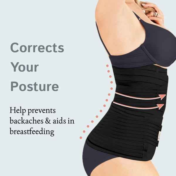 Upyogaa 3-in-1 Postpartum Belly Band – Abdominal Belt for Post-Pregnancy Recovery 1 Year Warranty