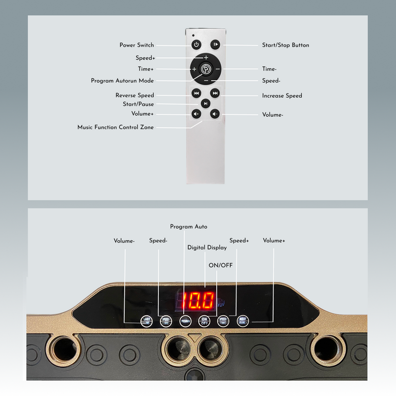 Upyogaa Vibration Plate Exercise Machine – Full-Body Workout, Lymphatic Drainage, 8000 Vibrations/min | 200 Speed Levels | Power - 200Watt | Max 190 KG Capacity | 1 Year Warranty