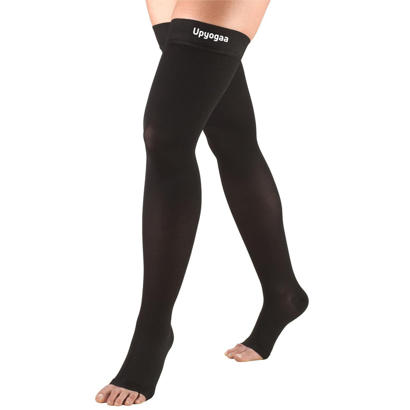 Upyogaa Medical Compression Stockings — Thigh-High (15-20 / 20-30 / 30-40 mmHg)