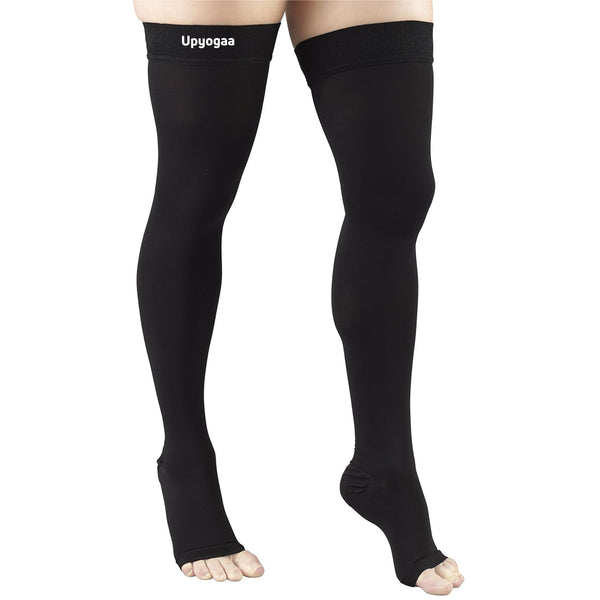 Upyogaa Medical Compression Stockings — Thigh-High (15-20 / 20-30 / 30-40 mmHg)
