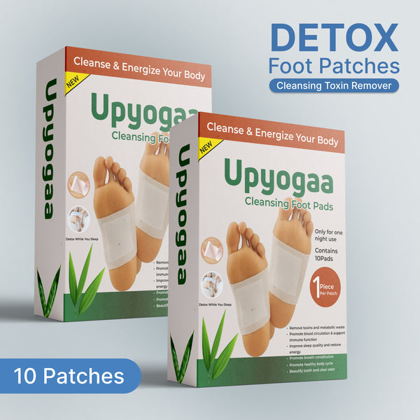Upyogaa Premium Detox Foot Pads – Cleansing & Remover Patches
