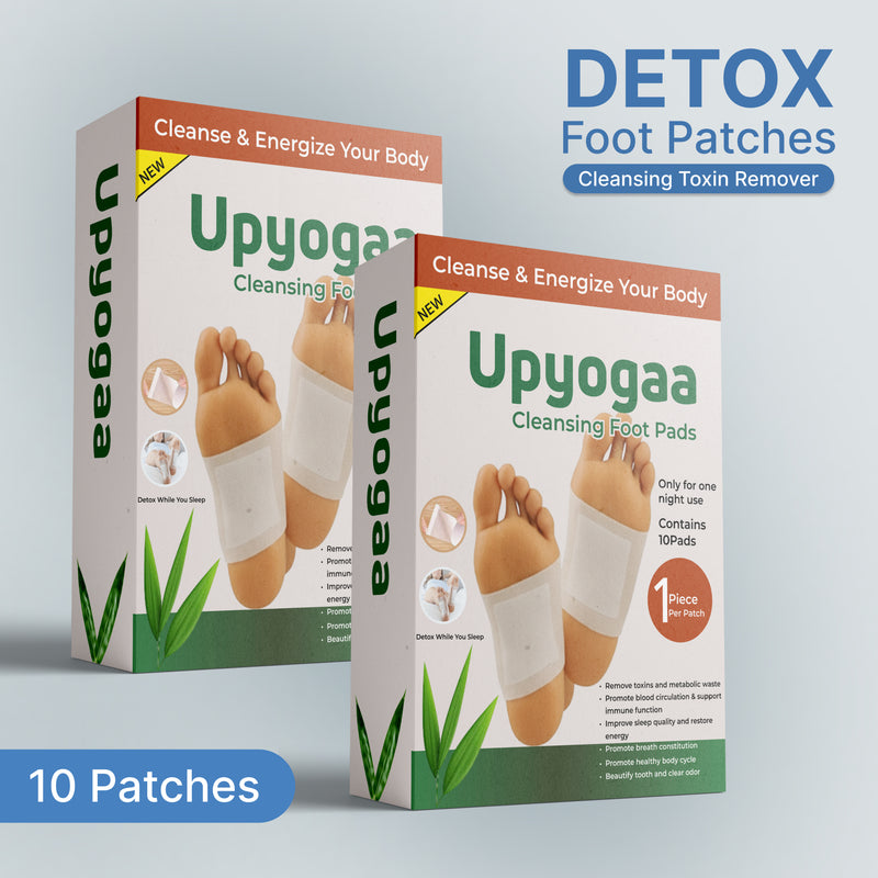 Upyogaa Premium Detox Foot Pads – Cleansing & Remover Patches