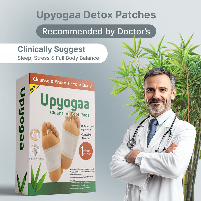 Upyogaa Premium Detox Foot Pads – Cleansing & Remover Patches