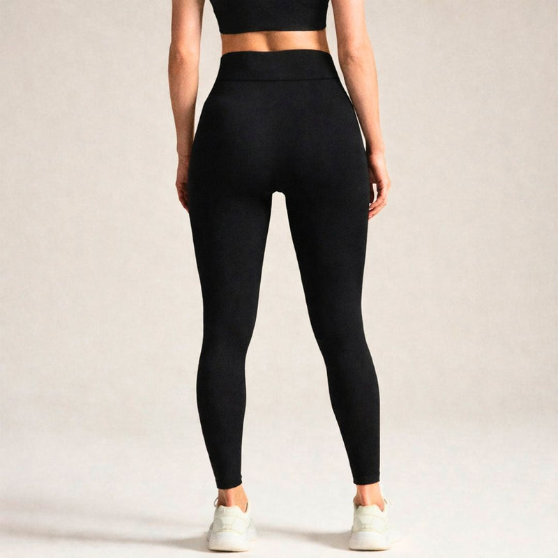 Upyogaa Seamless High Waisted Stretchable Warm Fur-Lined Leggings