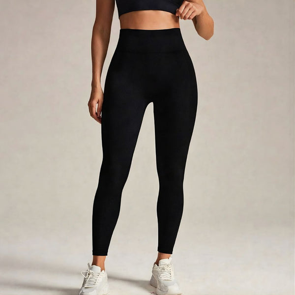 Upyogaa Seamless High Waisted Stretchable Warm Fur-Lined Leggings