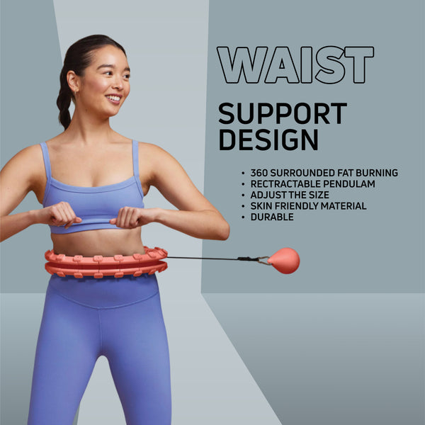 Cardio Training Hula Hoop with Countdown timer | 1 Year Warranty