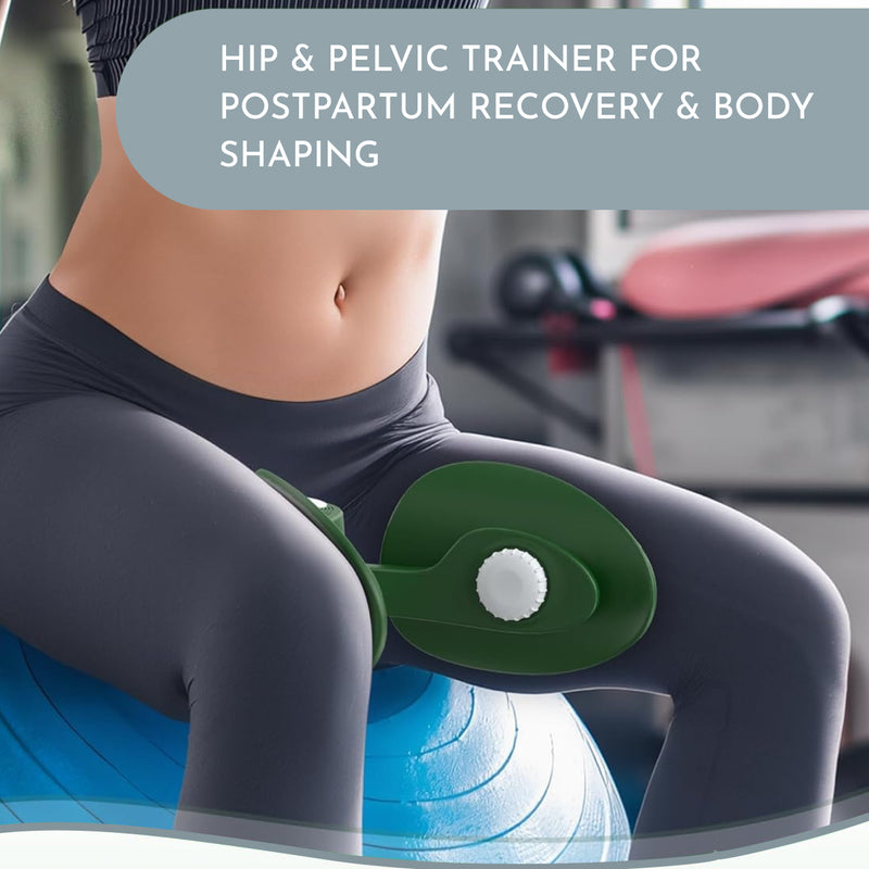 Upyogaa Thigh Trainer & Kegel Exerciser | Resilient 16 kg Inner Thigh & Pelvic Floor Strengthener | Postpartum Recovery | High Grade Material |