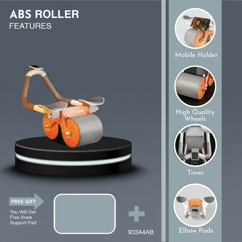 Abs Roller Wheel for Core Training | 1 Year Warranty