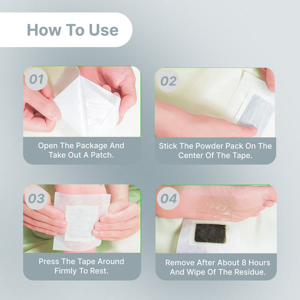 Upyogaa Premium Detox Foot Pads – Cleansing & Remover Patches