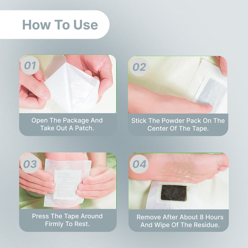 Upyogaa Premium Detox Foot Pads – Cleansing & Remover Patches