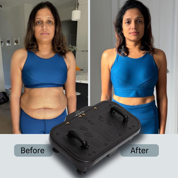 Upyogaa Vibration Plate Exercise Machine – Full-Body Workout, Lymphatic Drainage, 8000 Vibrations/min | 200 Speed Levels | Power - 200Watt | Max 190 KG Capacity | 1 Year Warranty