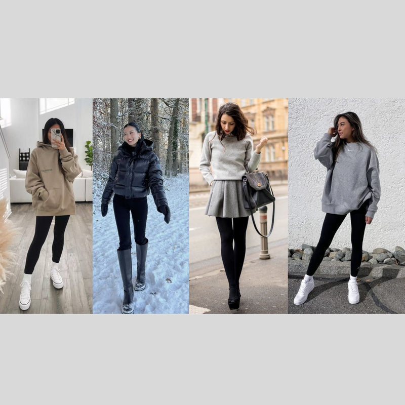 Upyogaa Warm Fur Lined Leggings