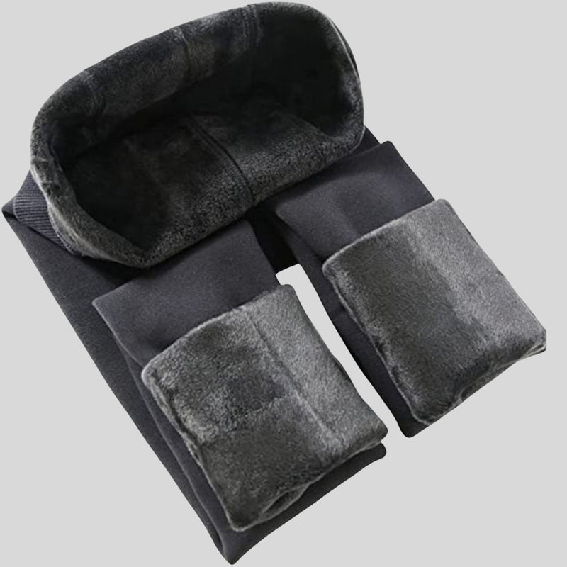 Upyogaa Warm Fur Lined Leggings