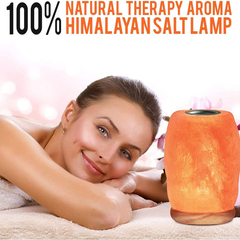 Upyogaa Himalayan Salt Electric Aroma Diffuser | Natural Diffuser | Aromatherapy | Rustic Home Decor